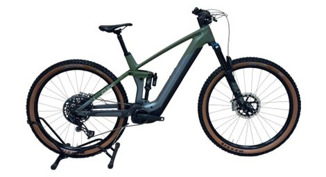 Produit reconditionné . cube stereo hybrid 140 hpc tm 750 sram gx 2022 . vtt électrique . cube . très bon état