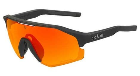 Lunettes de soleil bollé lightshifter noir matte - phantom marron red photochromic