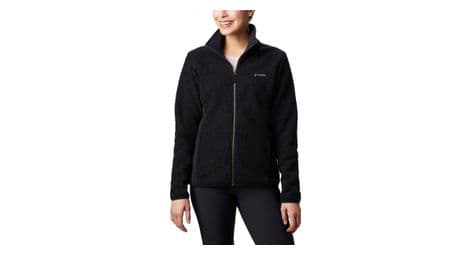 Columbia panorama fleecejacke damen schwarz