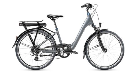Velo de ville electrique gitane organ eb shimano tourney altus 7v 500wh 700mm gris cooper 2022