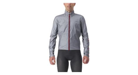 Castelli tempesta lite grey long sleeve jacket