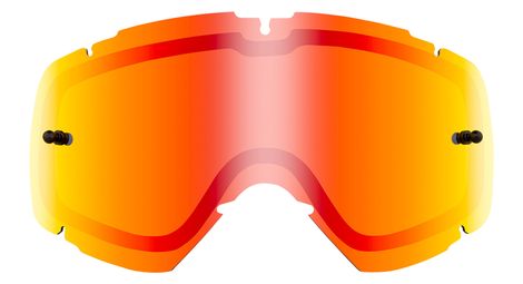 Ecran de masque enfant o neal b 30 double ecran rouge miroir