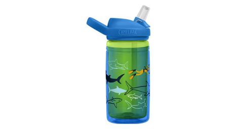 Bottiglia per bambini eddy+ 400ml shark blue / green 400