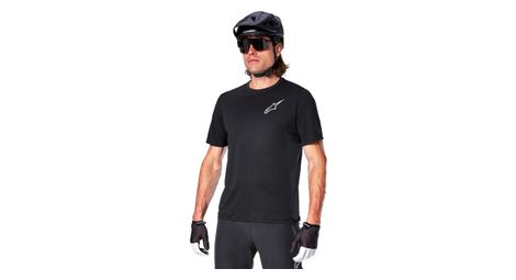 Maillot Manches Courtes Alpinestars A-Aria Astar Noir