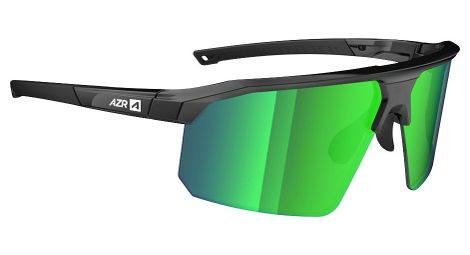 Coffret lunettes azr arrow rx noir verni/vert multicouche + 1 écran incolore