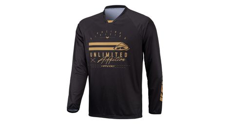 Maillot manches longues kenny havoc noir or