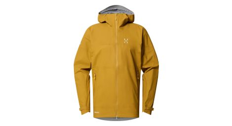 Chaqueta impermeable haglöfs lim airak gtx amarillo hombre