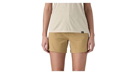 Short de randonnée femme patagonia quandary 5' beige