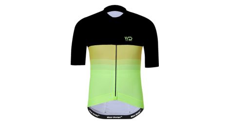 MAILLOT VELO HERO JAUNE