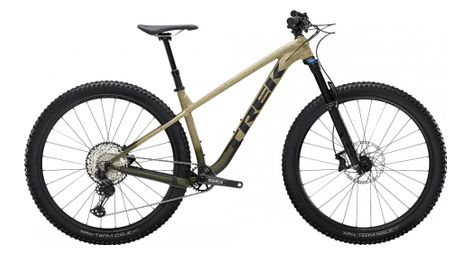 Vtt semi-rigide trek roscoe 9 shimano slx xt 12v 27.5 beige / vert fade 2023