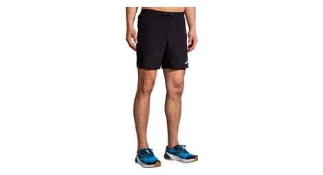 Brooks high point 7in 2-in-1 shorts black xl