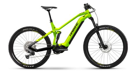 Vtt électrique tout-suspendu haibike allmtn 3 shimano deore 12v 720 wh 29/27.5 vert citron 2023