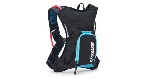 Sac a dos uswe mtb hydro 3l poche a eau 2l bleu noir