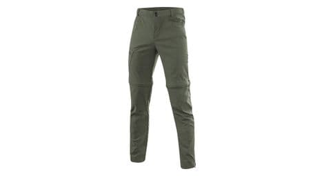 Pantalon de randonnée loeffler exit m pantalon de randonnée zippé csl-vert olive