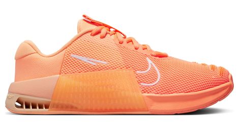 Nike metcon 9 amp scarpe da cross training donna coral orange 36.1/2