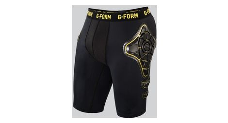 Pro x short de protection unisex noir jaune