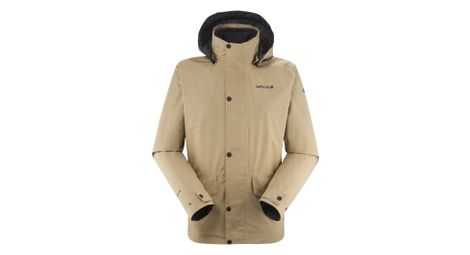 Veste lafuma imperméable jaipur gore tex fleece homme beige