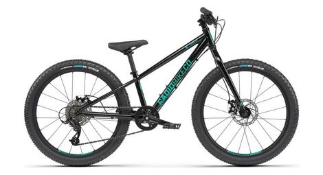 Radio bikes zuma 24'' microshift 8s kids mtb black 8 - 12 anni