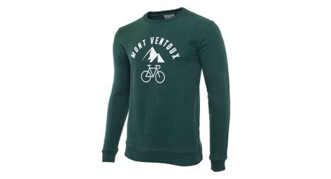 Sweat lebram x sport d'epoque mont ventoux vert bouteille