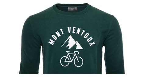 Sweat lebram x sport d epoque mont ventoux vert bouteille