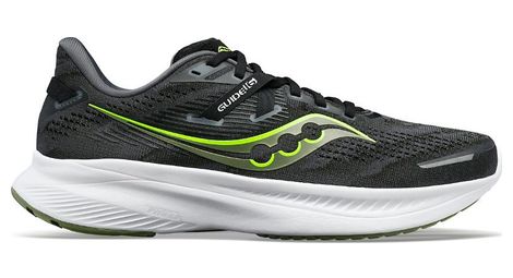 Scarpe da corsa saucony guide 16 nero verde 42.1/2