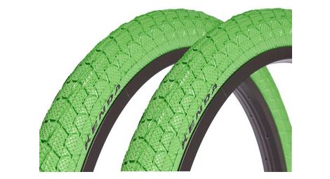 BMX Reifen SET KENDA 20 Zoll x 1,95 Zoll grün