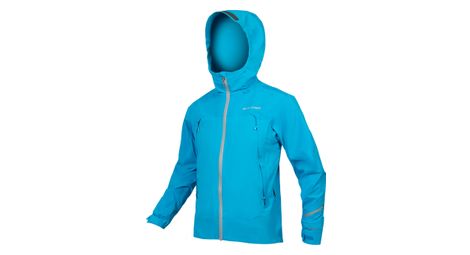 Veste endura impermeable mt500 ii bleu electrique