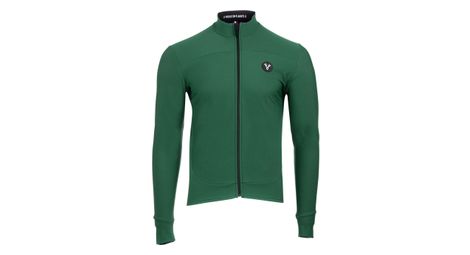 Maillot manches longues lebram allos vert agave coupe ajustee