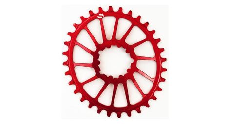 Plateau oval shift up rouge (sram)