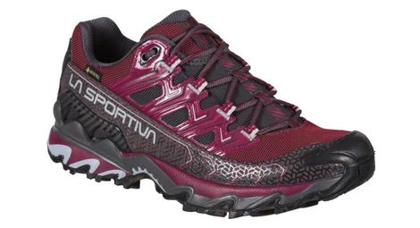 Chaussures de running trail ultra raptor ii gtx rouge femme