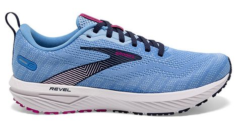 Brooks revel 6 blue pink scarpe da corsa da donna 38.1/2