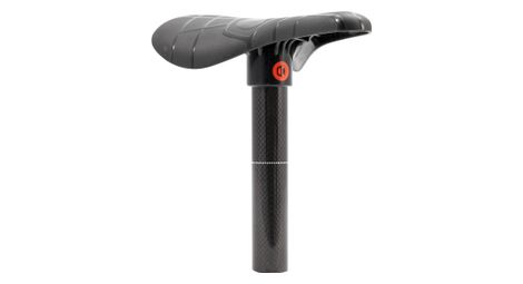 Combo selle et tige de selle box one carbone expert noir