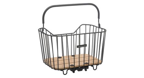 NEW LOOXS Panier à vélo Palermo 24 litres 40 X 22 X 27,5 Cm - Aluminium