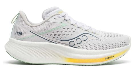 Chaussures running saucony ride 17 blanc femme