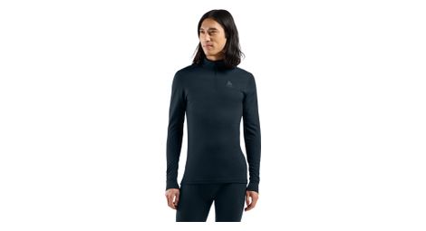 Camiseta interior Odlo 1/2 Zip Merino 200 azul para hombre