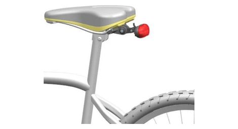 Veasylamp 2 - lampe avec une fixation sous selle