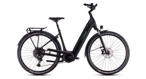Supreme Hybrid Pro 625 Elektrisches Citybike Mit Niedrigem Einstieg Shimano Cues 11 Gang 625 Wh 26 Zoll Schwarz