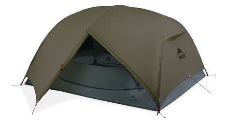 Tienda de campaña para 3 personas MSR Hubba Hubba LT 3 Verde