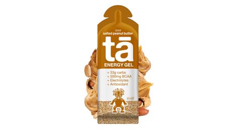 Tā energy energy gel salted peanut butter gels 40ml