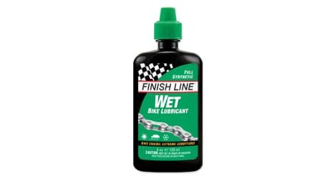 Lubrifiant finish line wet conditions humides 120ml