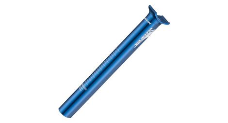 Tige de selle elevn aero pivotal 27.2mm l 250mm polish/blue