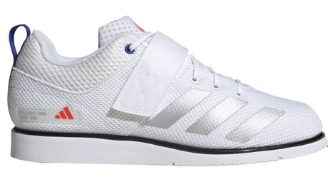 Chaussures de cross training unisexe adidas performance powerlift 5 blanc