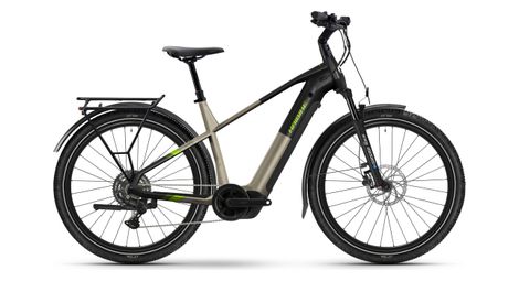 VTC Électrique Haibike Trekking 4 High Shimano Cues 10V 27.5'' 600Wh Beige/Noir 2026