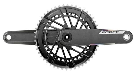 sram force e1 dub 46 33 teeth 2x12s black crankset without bb