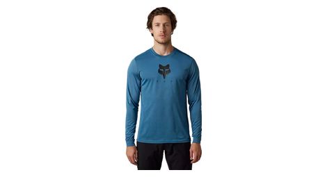 Maillot manches longues fox ranger trudri bleu
