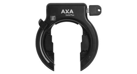 Axa cadenas à anneau solid plus art2 - noir (sur carte)