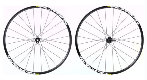 Paire de roues mavic crossride fts-x 27.5 | 9x100 - 9x135 mm | 6 trous | 2024