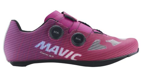 Mavic cosmic slr road shoes pink