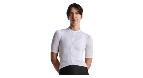 Rapha Pro Team Training III Kurzarm-Trikot für Damen, Weiß/Silber