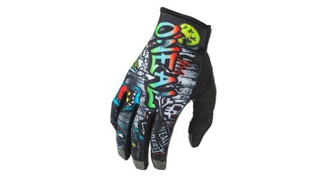 O'neal mayhem guantes largos rancios negro/multi